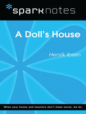cover image of A Doll's House (SparkNotes Literature Guide)